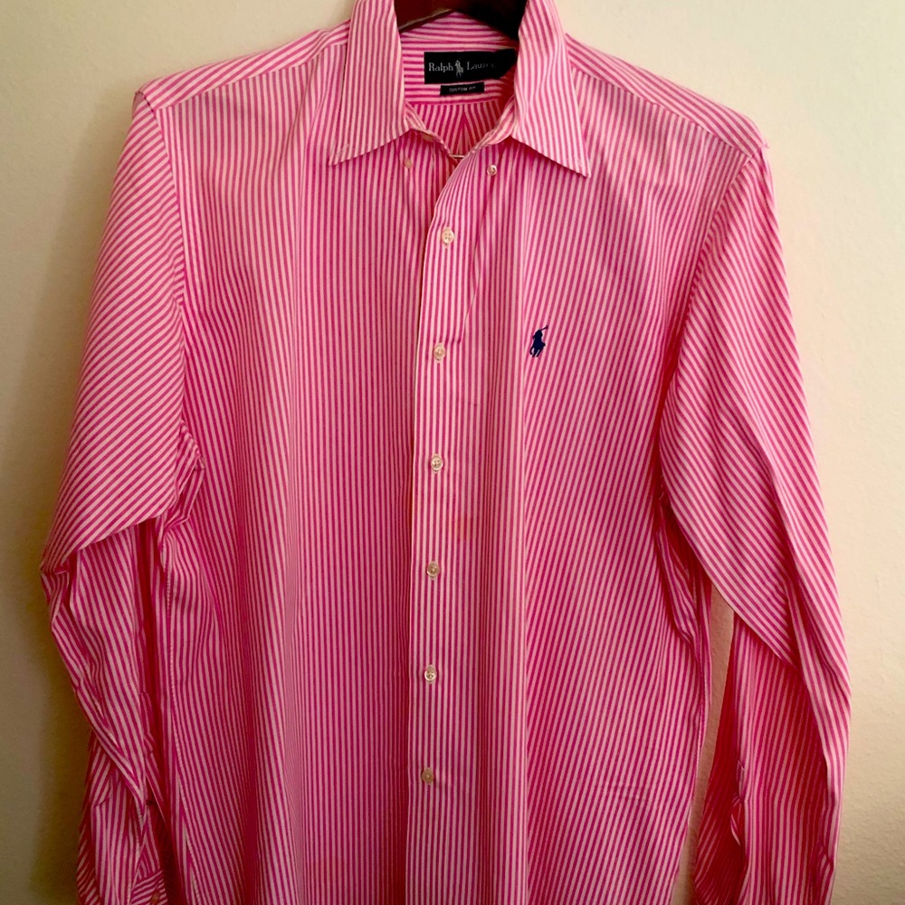 RALPH LAUREN | PINK W/ STRIPES